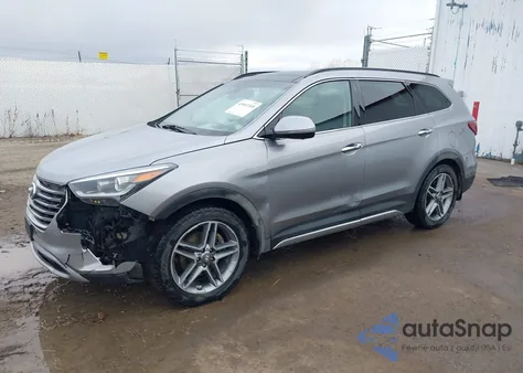 2017 Hyundai Santa Fe Limited Ultimate from USA, damaged, VIN KM8SRDHF0HU252149